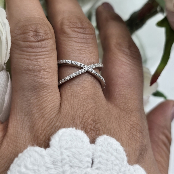 ❤️ Fancy X Ring - Picture 5 of 7